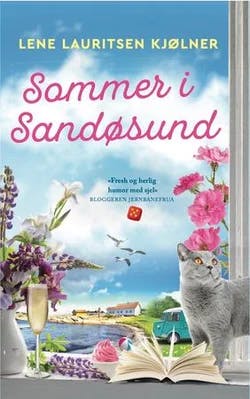Omslag: "Sommer i Sandøsund : Sjøstjernen 2" av Lene Lauritsen Kjølner