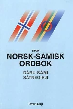 Omslag: "Stor norsk-samisk ordbok"