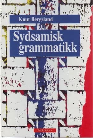 Omslag: "Sydsamisk grammatikk" av Knut Bergsland