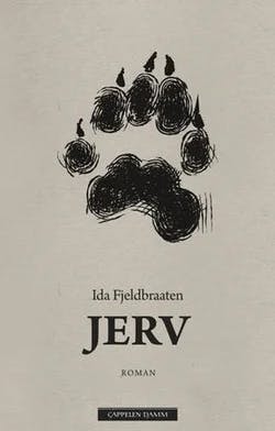 Omslag: "Jerv" av Ida Fjeldbraaten