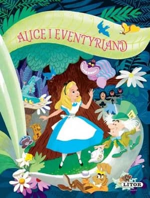 Omslag: "Alice i Eventyrland" av Lewis Carroll