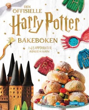 Omslag: "Den offisielle Harry Potter bakeboken" av Joanna Farrow