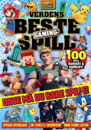 Omslag: "Verdens beste gamingspill" av Bens Aarø