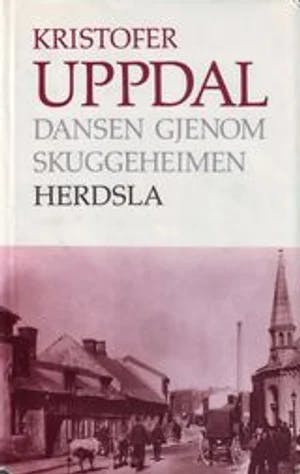 Omslag: "Herdsla : Tørber Landsem og Audun Rambern" av Kristofer Uppdal