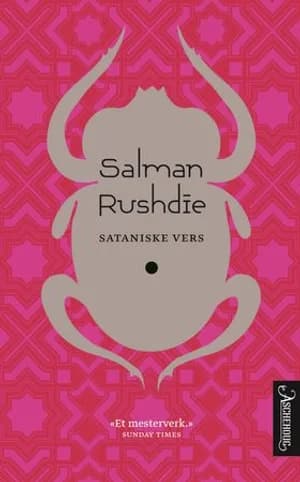 Omslag: "Sataniske vers" av Salman Rushdie