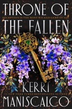Omslag: "Throne of the fallen" av Kerri Maniscalco