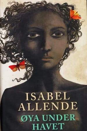 Omslag: "Øya under havet" av Isabel Allende
