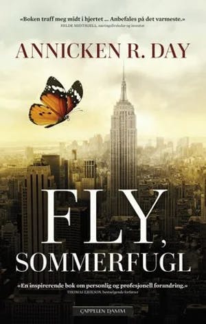 Omslag: "Fly, sommerfugl" av Annicken R. Day
